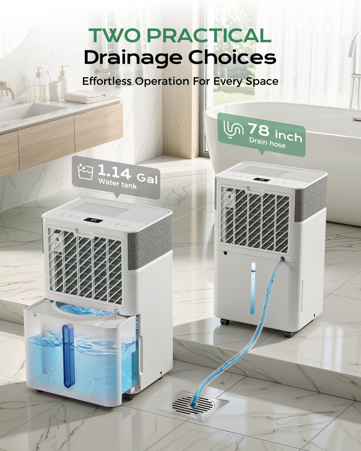 50 Pint Dehumidifier J138