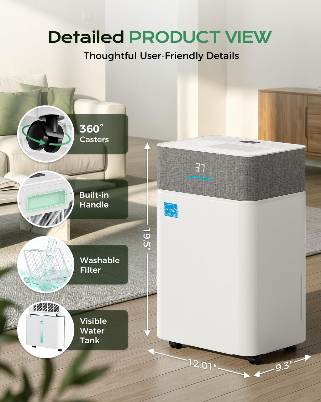 50 Pint Dehumidifier J138