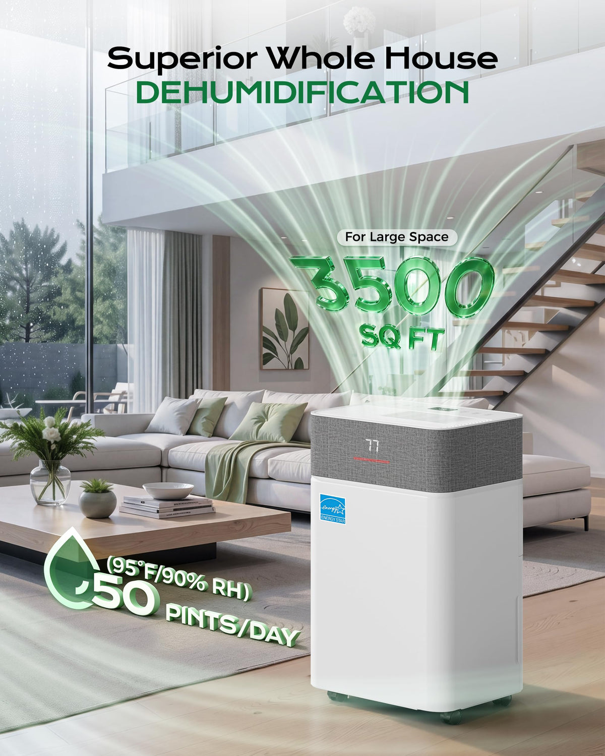 50 Pint Dehumidifier J138