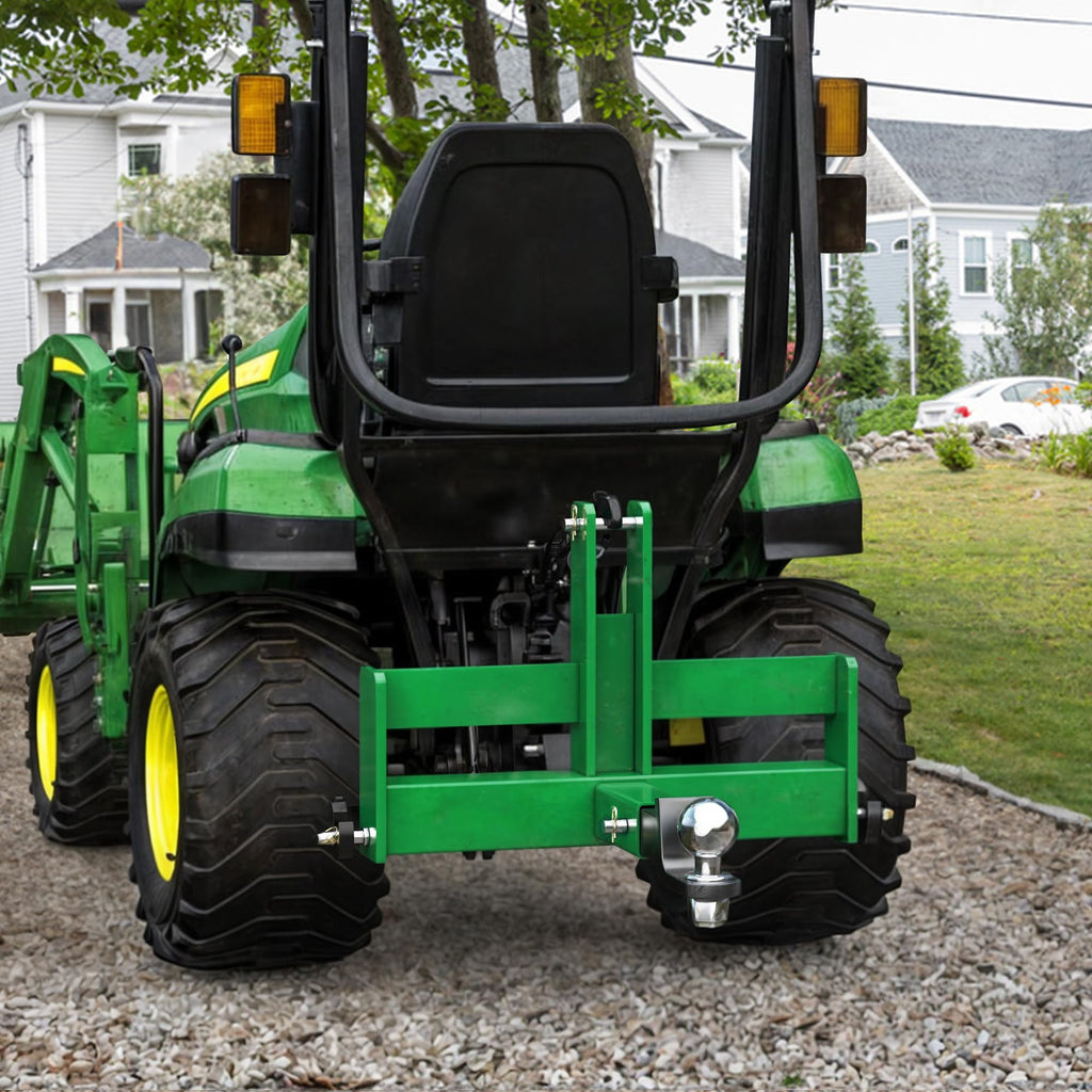 3 Point Hitch Receiver with Suitcase Weight Brackets Category 1 Z364799