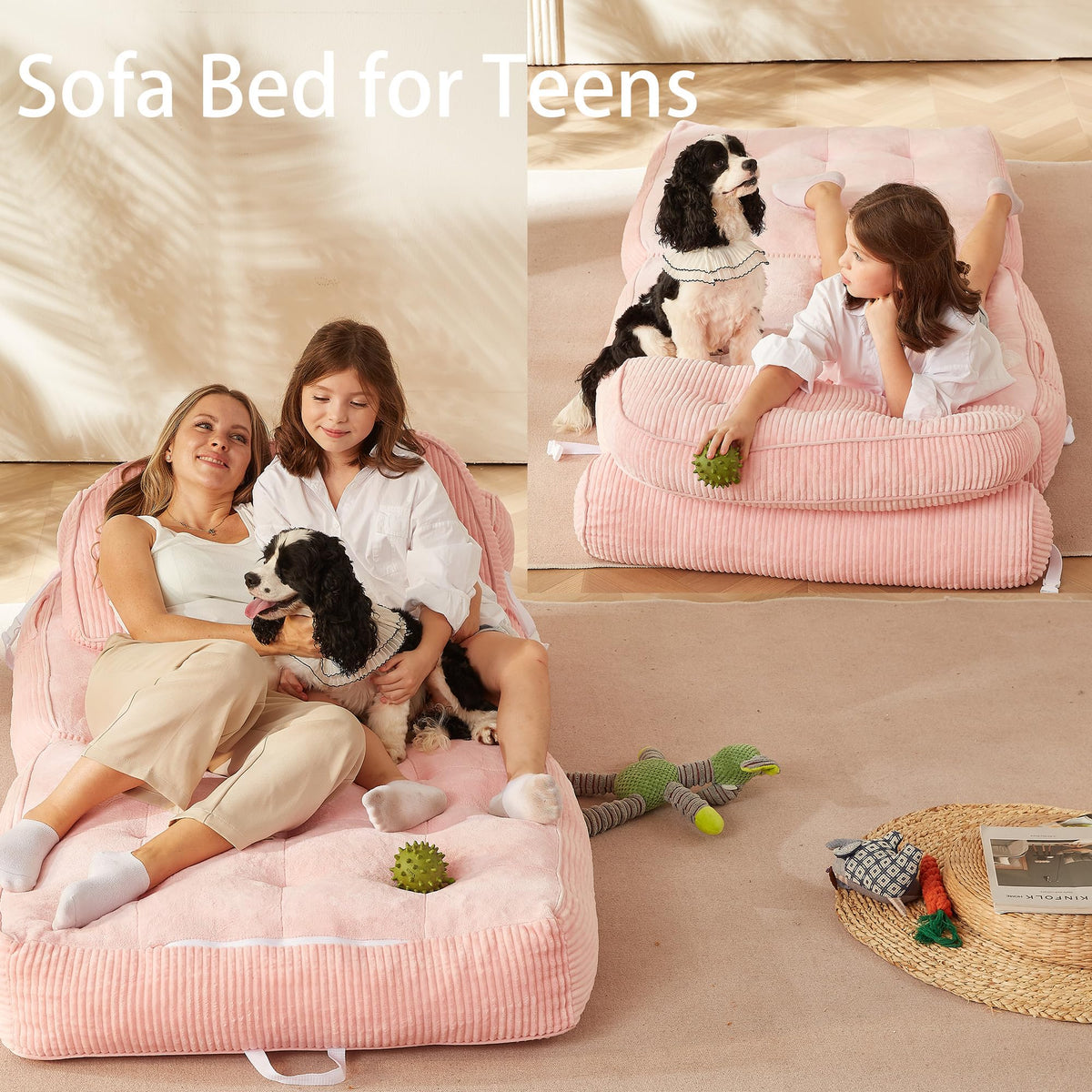 30" Convertible Futon Sofa Bed T7854