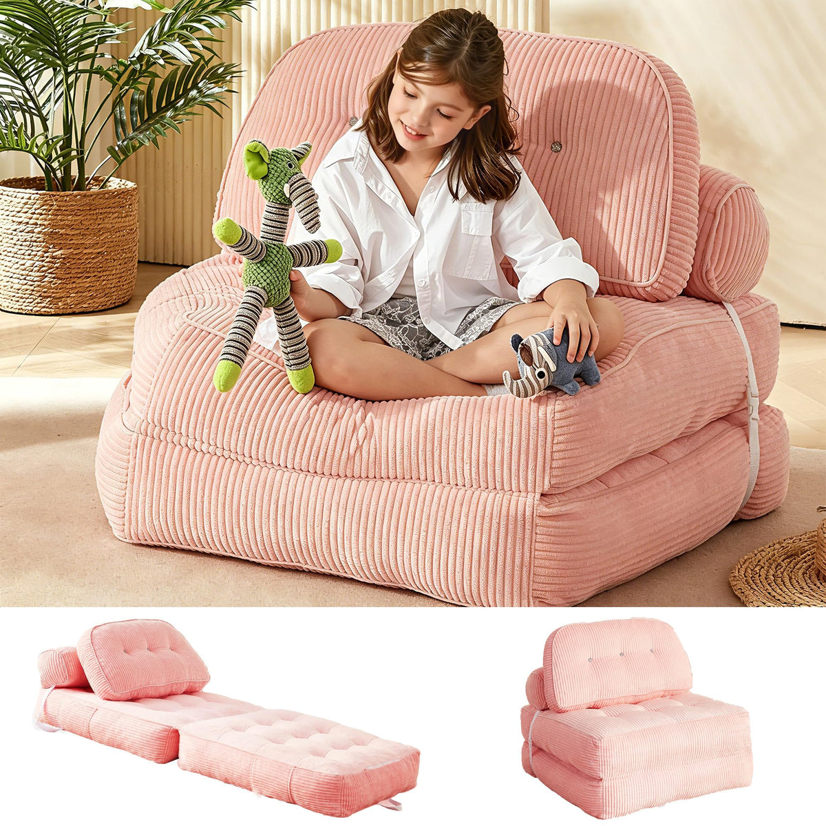 30" Convertible Futon Sofa Bed T7854