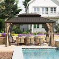10'X14' Metal Outdoor Gazebo H216